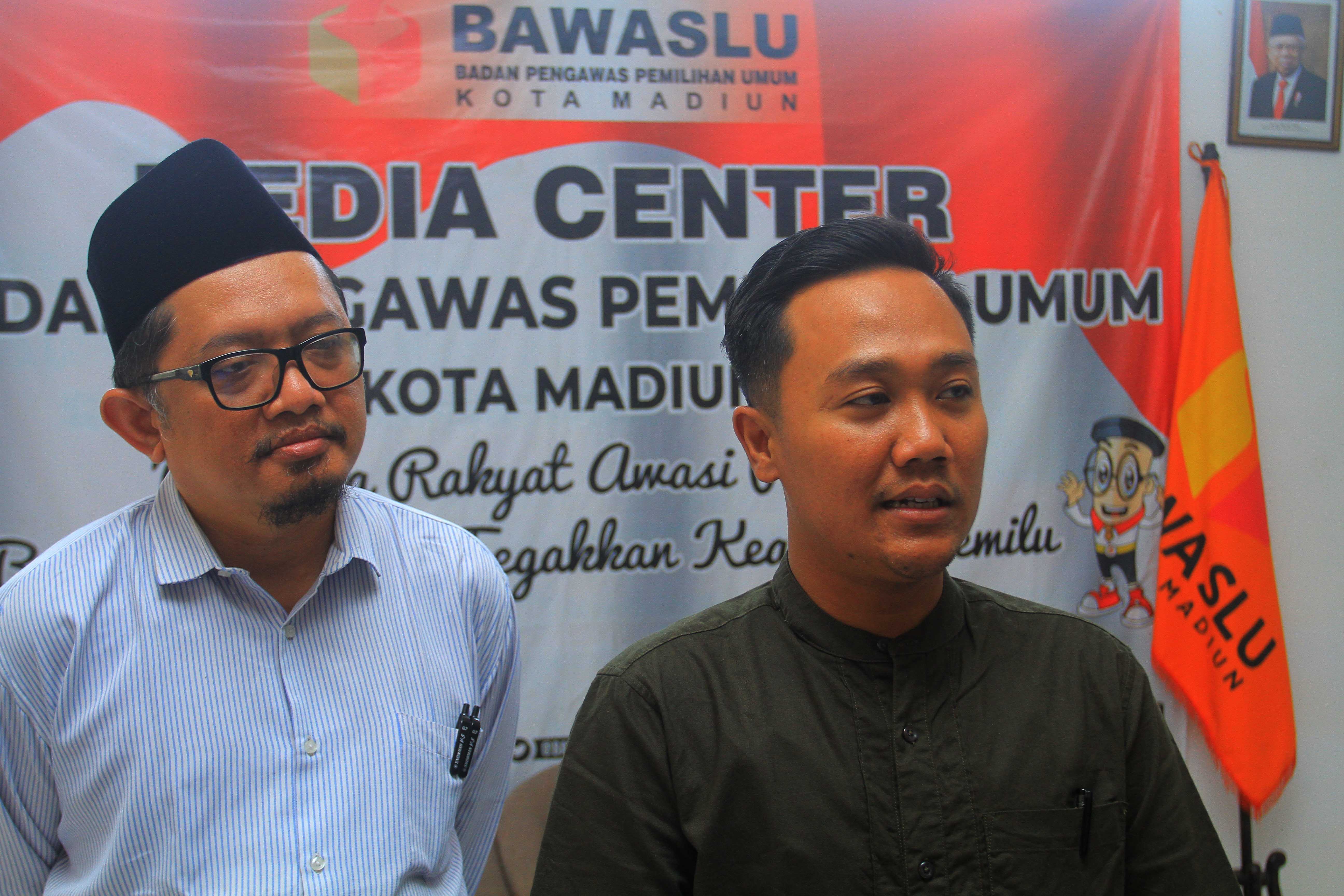 Ketua Bawaslu Kota Madiun Wahyu Sesar Tri Sulistyo Nugroho (BAGAS BIMANTARA/RADAR MADIUN)