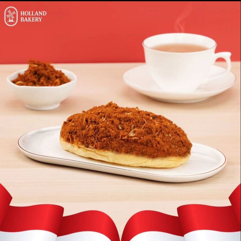 Roti Abon Sapi by Holland Bakery