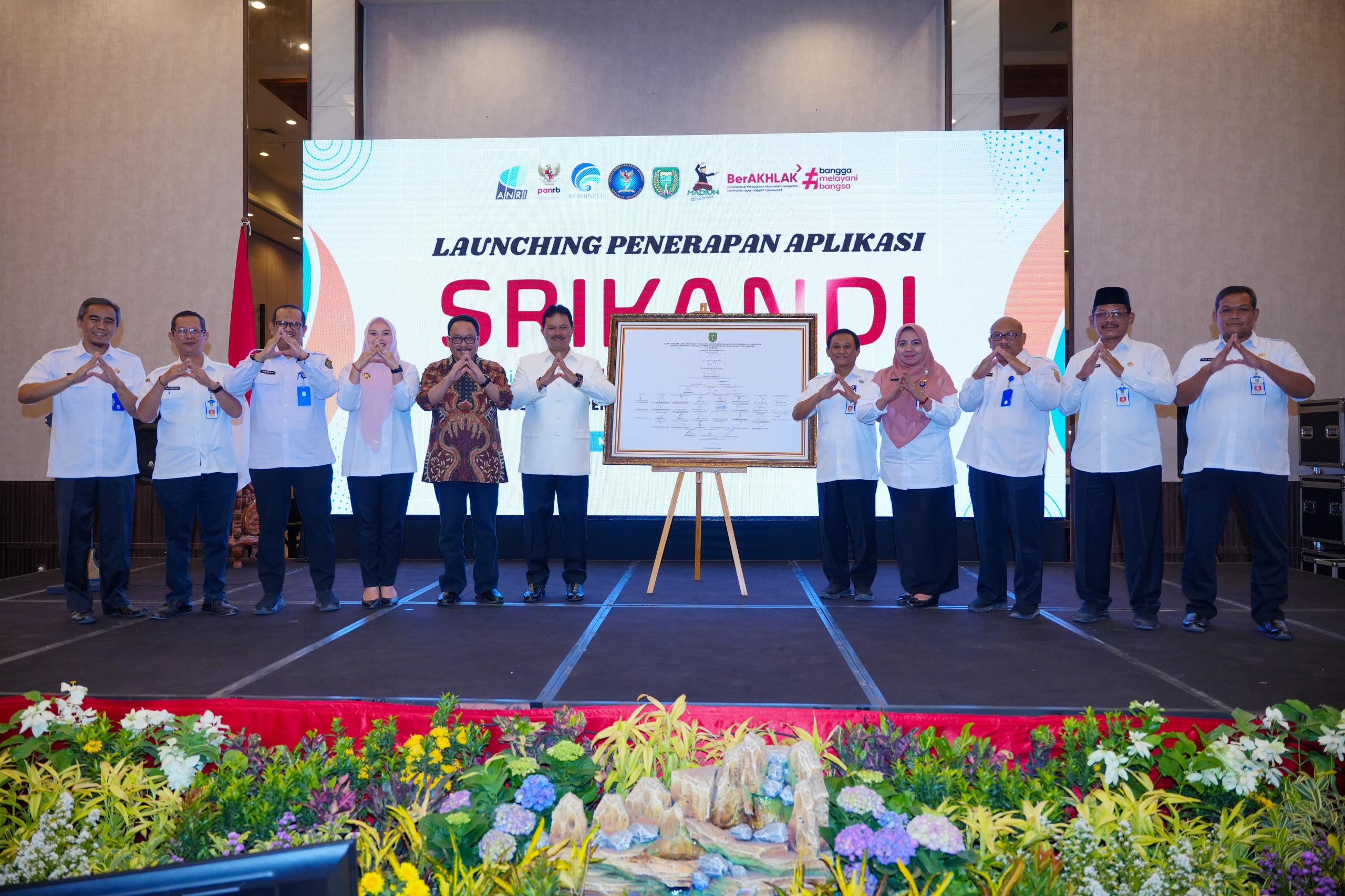 TERINTEGRASI: Pemkot Madiun bakal menerapkan pengelolaan arsip secara digital melalui aplikasi Srikandi.&nbsp;(DISKOMINFO KOTA MADIUN)