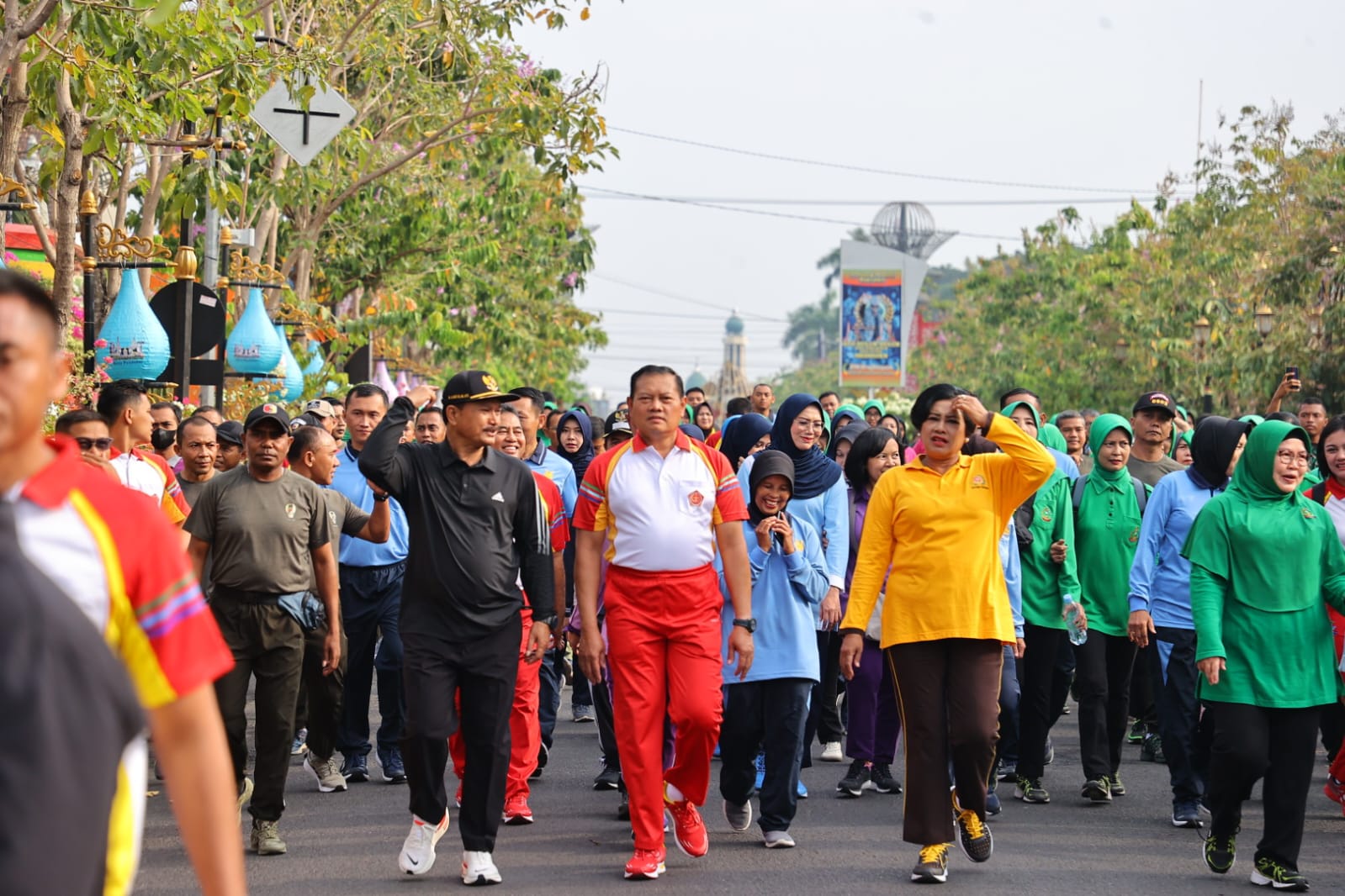 NETRAL: Panglima TNI Laksamana Yudo Margono ketika melakukan kunjungan kerja di Kota Madiun kemarin (20/10).&nbsp;(WS HENDRO DISKOMINFO KOTA MADIUN)
