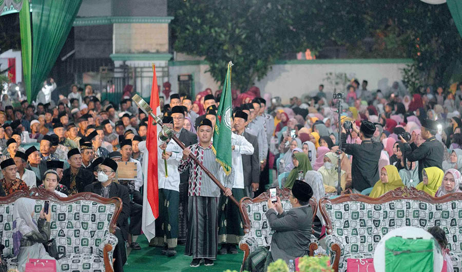 MENYATU DENGAN MASYARAKAT: Ponpes Al Hidayah di Dusun Sondriyan, Desa Majasem, tumbuh besar dari sebuah TPQ di masjid.&nbsp;(ASEP SYAEFUL/RADAR NGAWI)