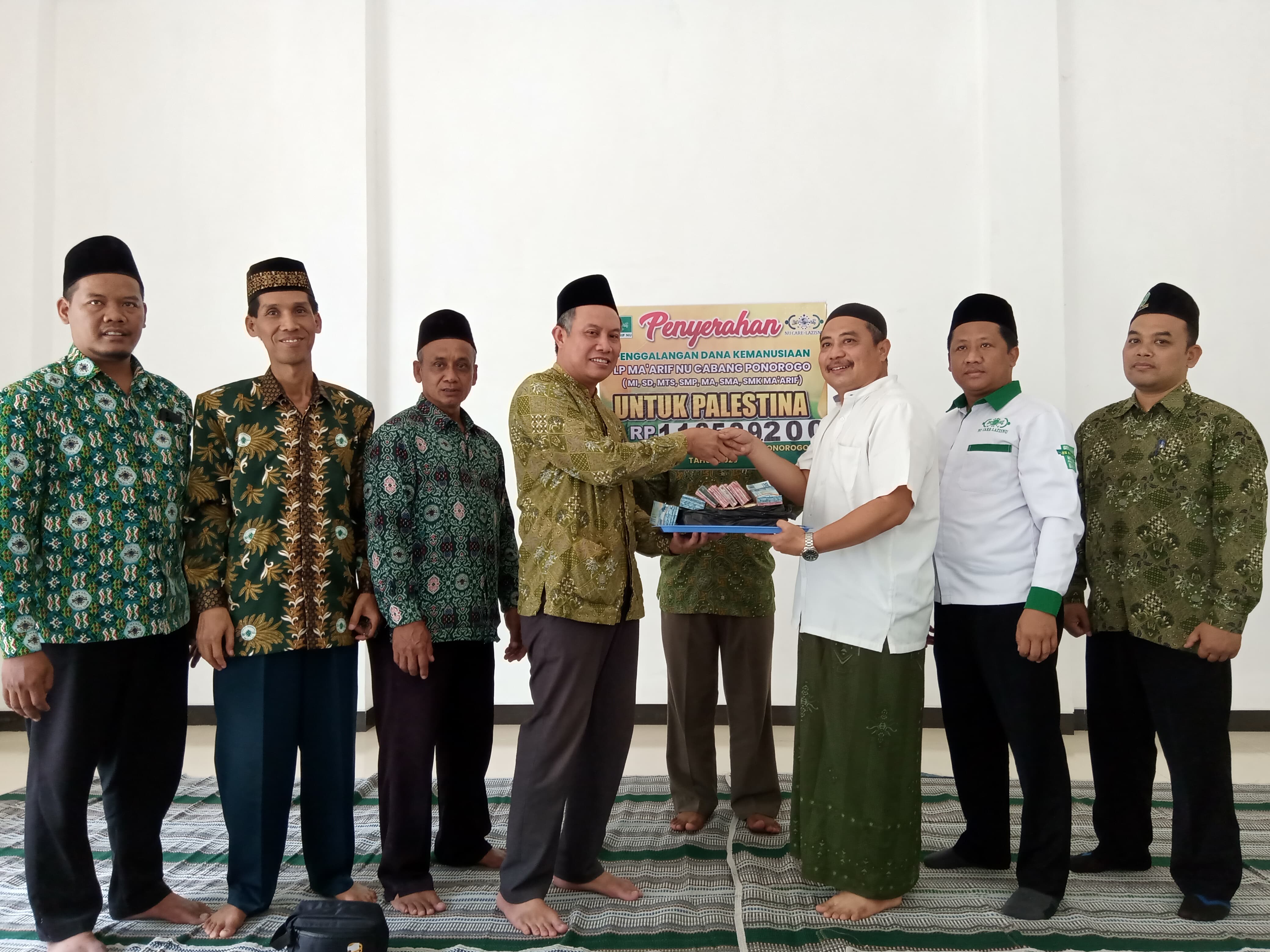 KEMANUSIAAN: Ketua LP Ma