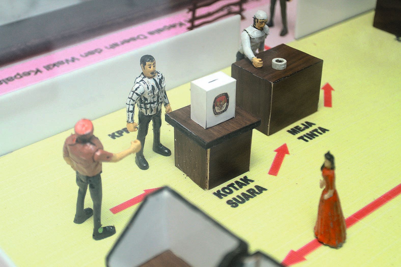 Ilustrasi pencoblosan Pemilu 2024 (BAGAS BIMANTARA/RADAR MADIUN)