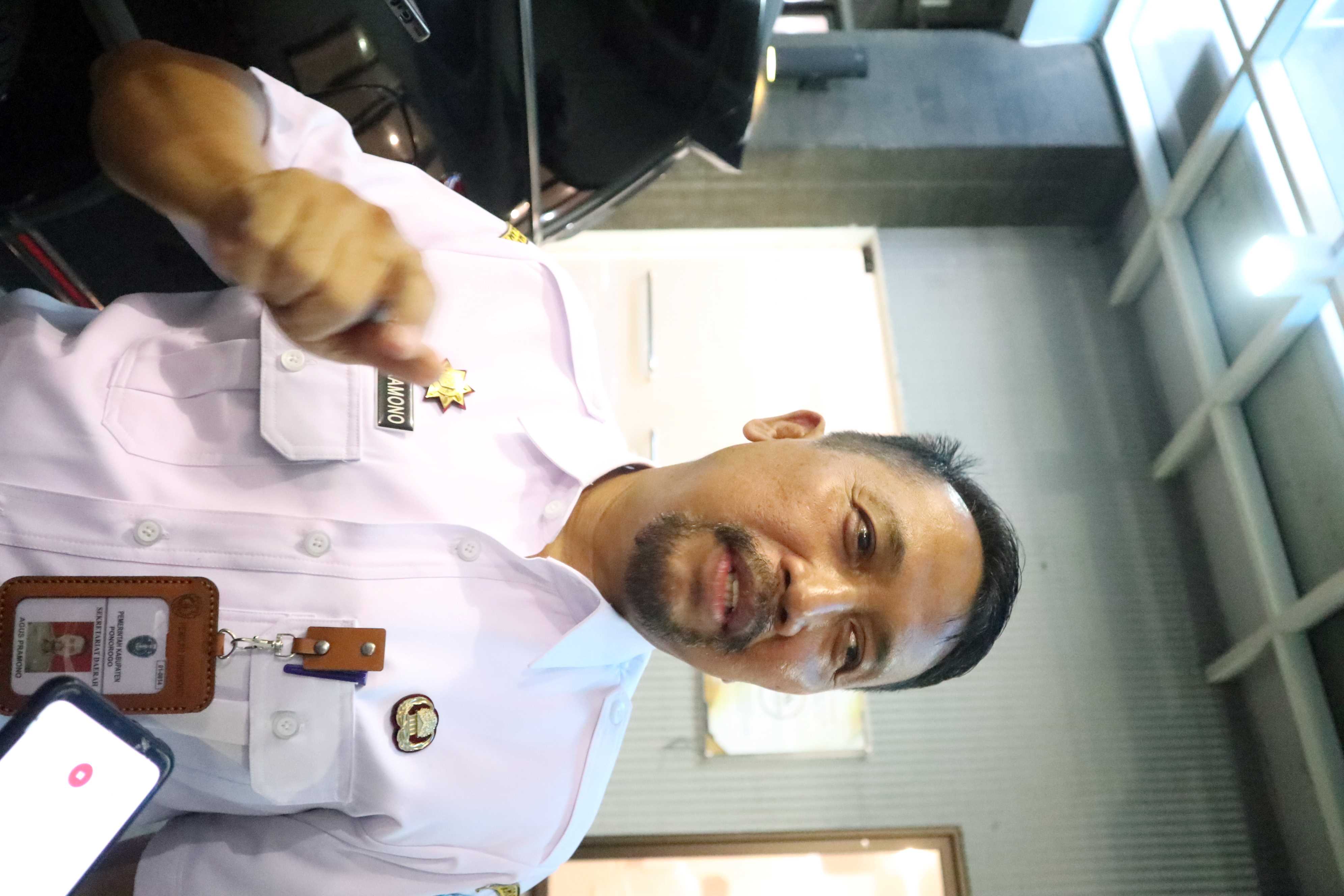 AGUS PRAMONO,&nbsp;Sekda Ponorogo (SUGENG DWI N/JAWA POS RADAR PONOROGO)