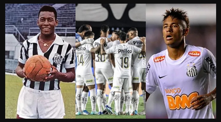 Santos FC, klub yang dulu dibela Pele dan Neymar, terdegradasi dari Serie A Brazil. (Indiesport)