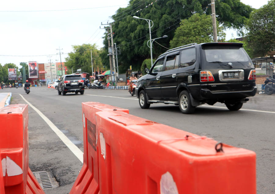KAWASAN PUSAT: Alun-alun Ponorogo bakal digunakan sebagai lokasi CFN di malam tahun baru nanti. (SUGENG DWI N./JAWA POS RADAR PONOROGO)