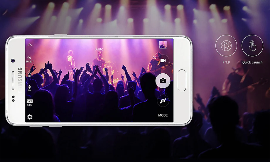 Samsung Galaxy A3 2016. (samsung.com)