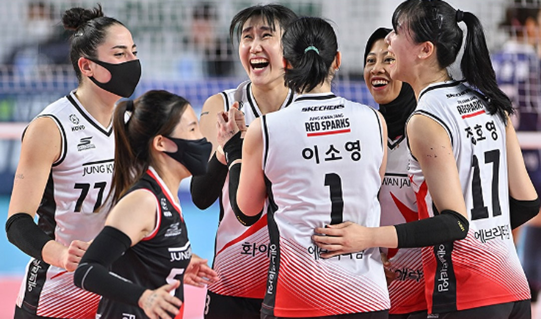 Red Sparks menunjukkan peningkatan grafik permainan. (Instagram)