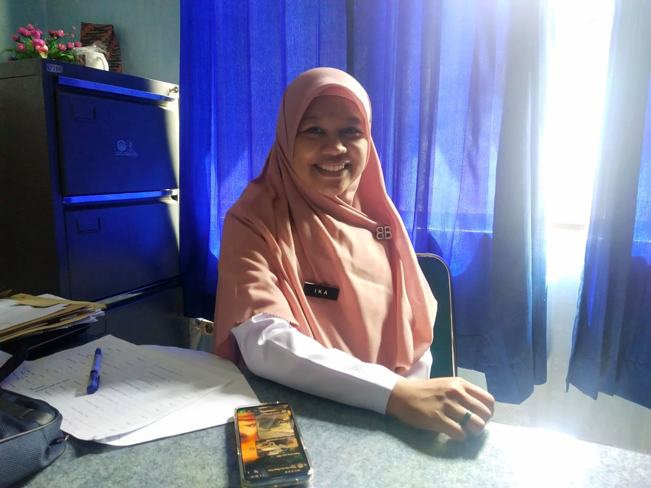 Lurah Ngegong Ika Kusumaningtyas
