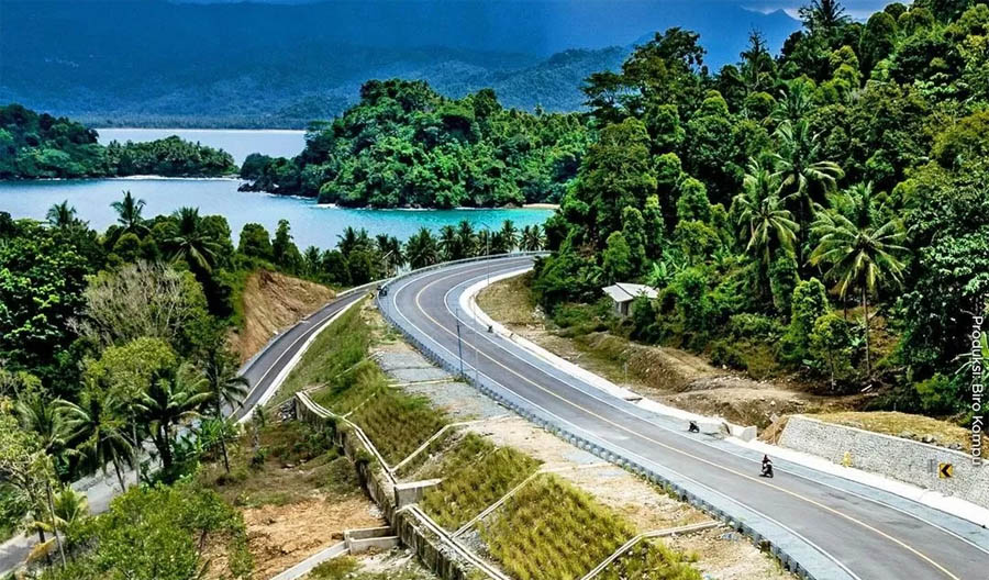 Trayek Baru Damri Via JLS Tulungagung-Trenggalek-Pacitan Sudah Beroperasi.
