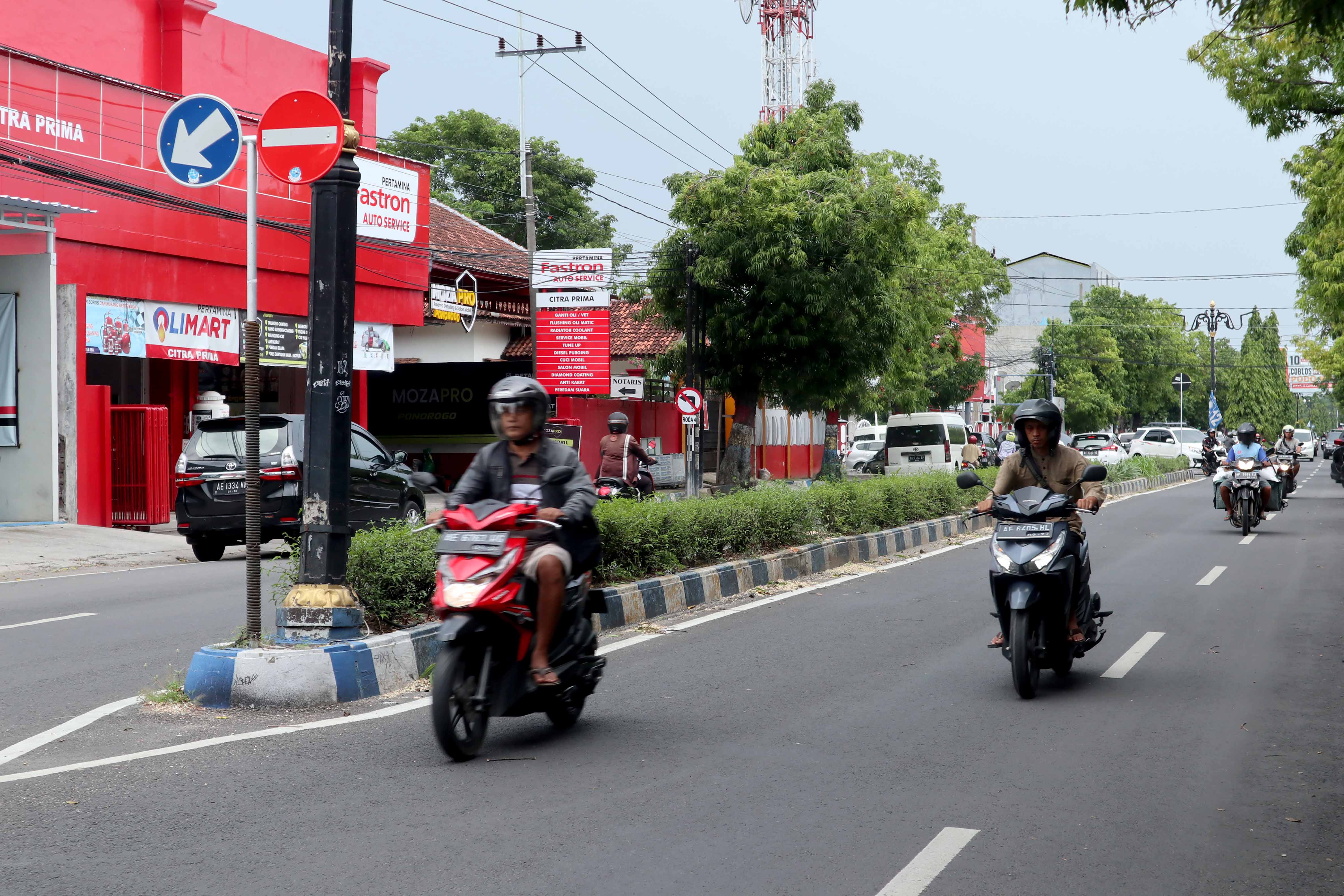 PERCEPATAN: Prioritas pertama pekerjaan penataan kawasan pedestrian dimulai di ruas Jalan Sultan Agung.