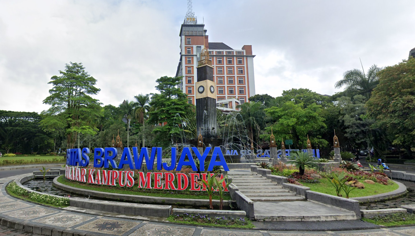 Kampus Universitas Brawijaya (UB) Malang (GOOGLE STREET)