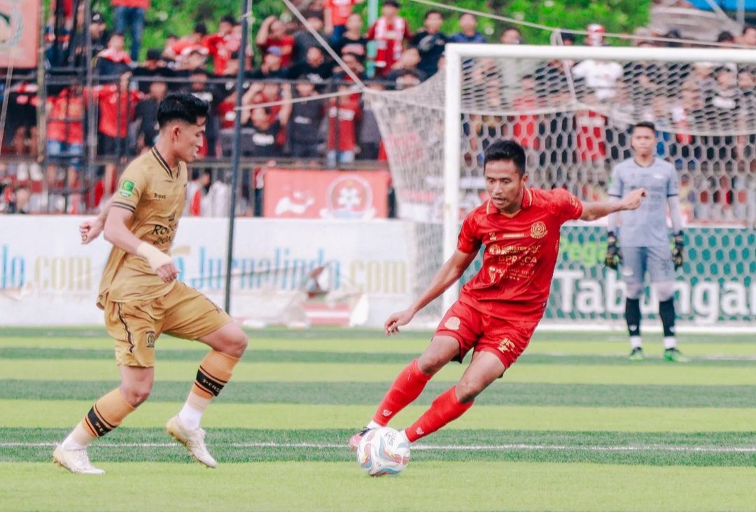 Persipa Pati menang 1-0 atas Persiba di match terakhir play off degradasi. (IG Persipa Pati)