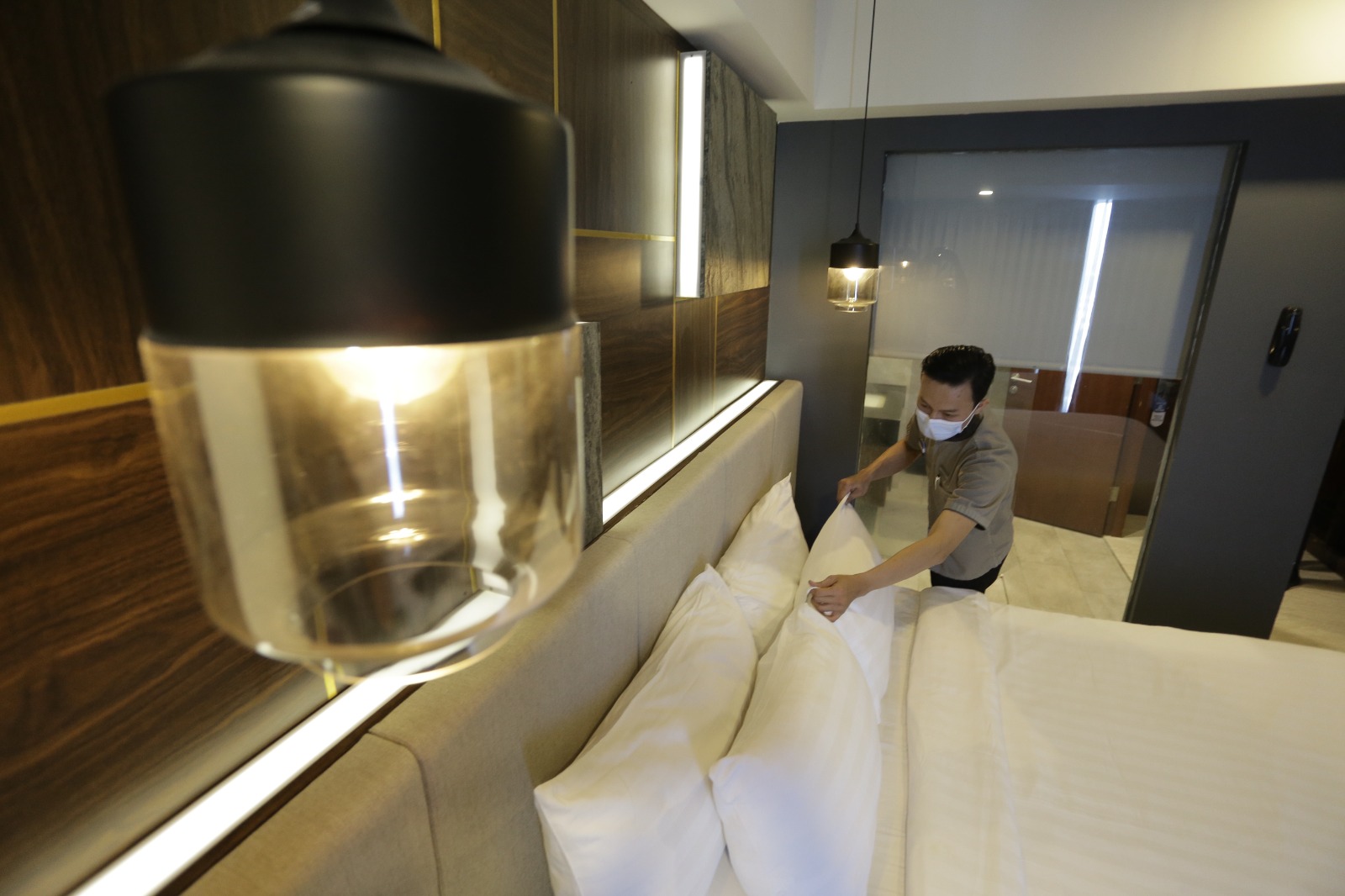 HUNIAN NYAMAN: Okupansi di hotel berbintang di Kota Madiun selama libur long weekend ini meningkat.