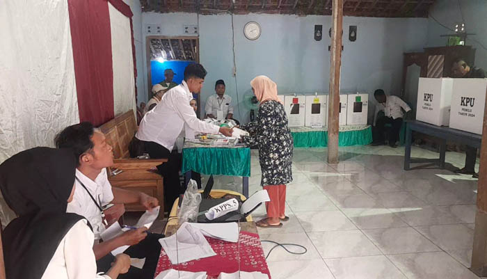 Ilustrasi foto : Pelaksanaan pemungutan suara Pemilu 2024 beberapa waktu lalu. Pilkada Ngawi digelar tahun ini.