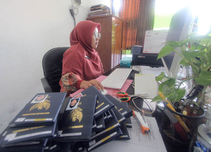 READY: Pihak Kemenag Magetan telah merampungkan proses perekaman sekaligus pencetakan dokumen paspor para CJH.