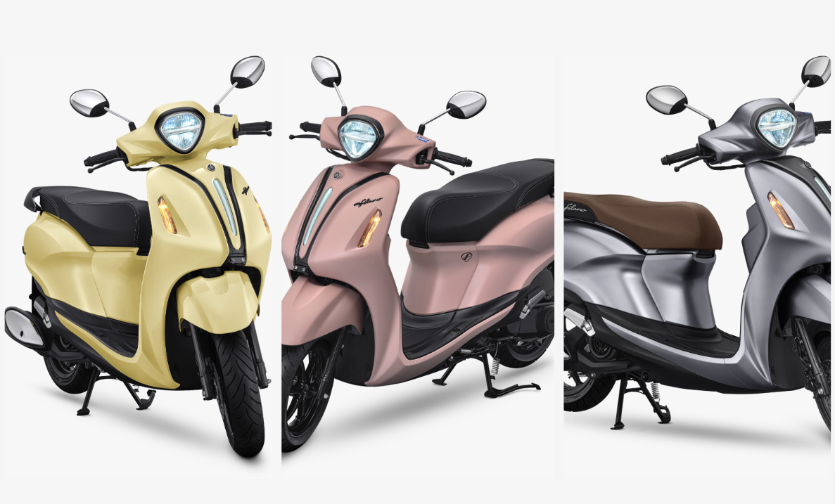KERENA: Yamaha Grand Gilano Hybrid-Connected hadir dengan warna baru. (YIMM)