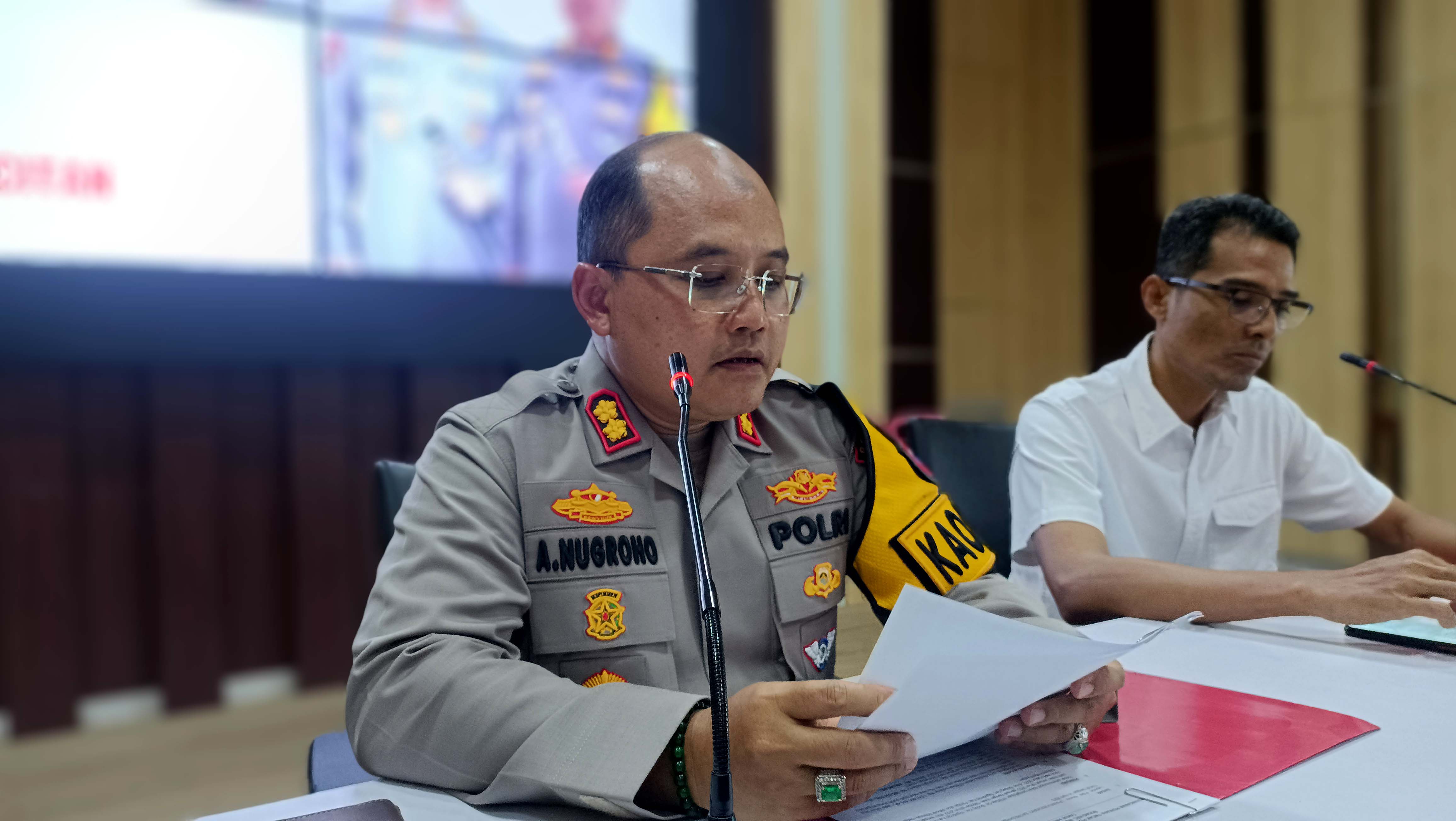 Kapolres Pacitan AKBP Agung Nugroho (NUR CAHYONO/RADAR PACITAN)