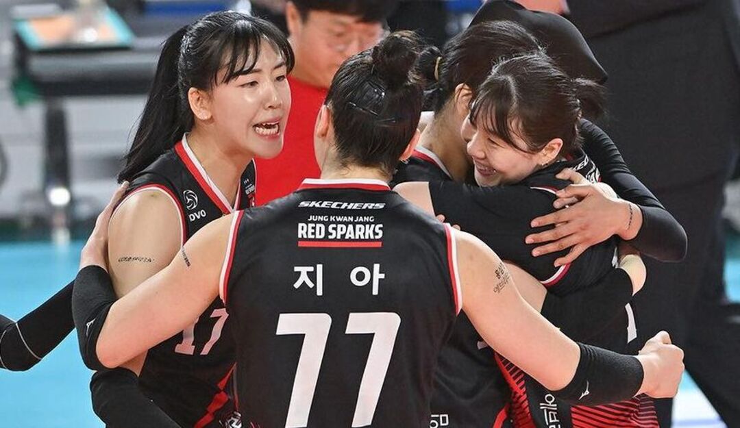 Red Sparks mengawali putaran keenam liga voli Korea 2023/2024 dengan kemenangan atas Pink Spiders.