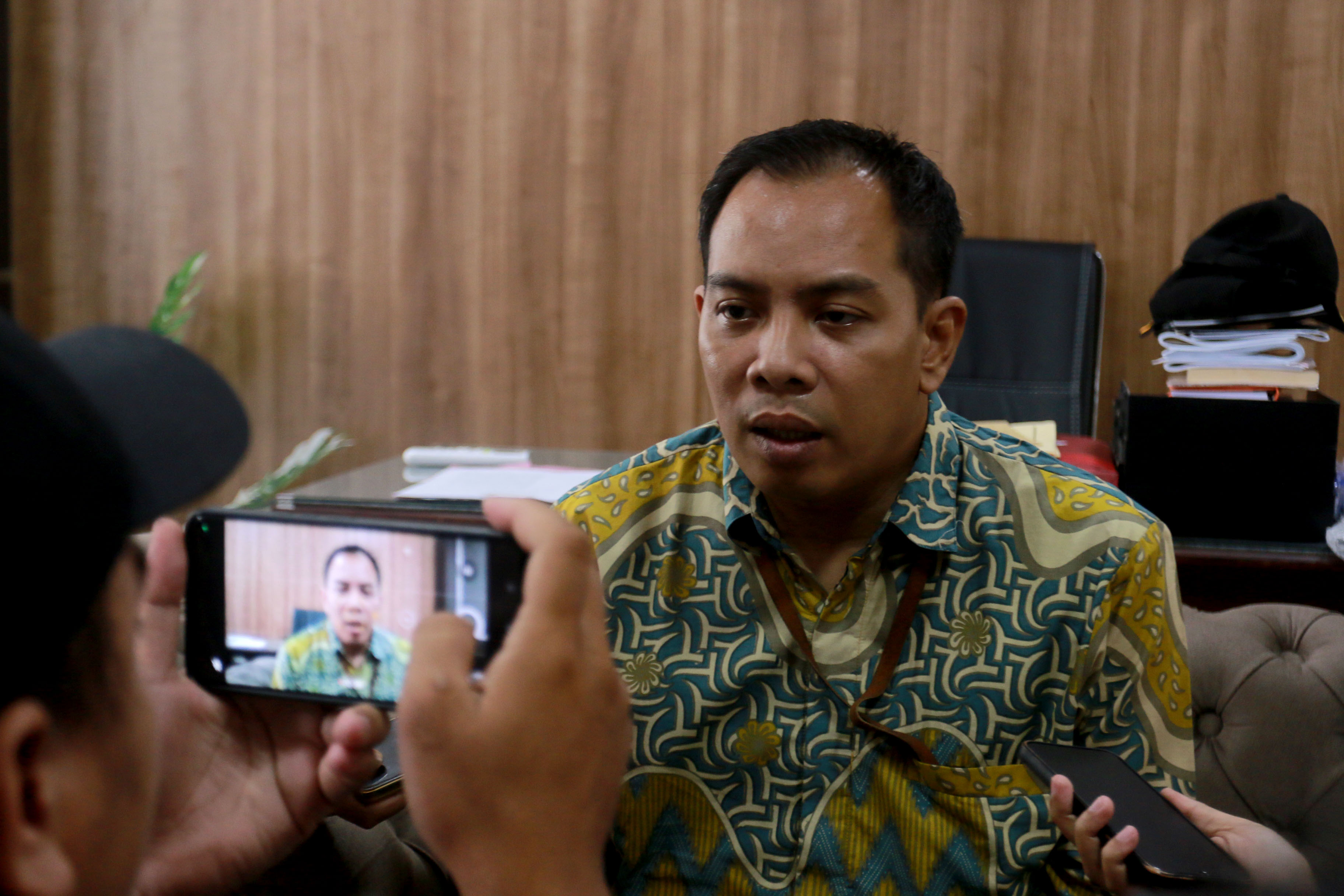 Ketua KPU Kota Madiun&nbsp;Wisnu Wardhana