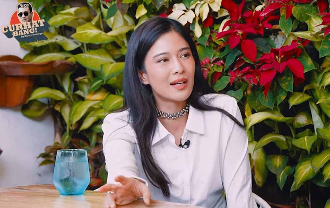 Dian Sastro saat di podcast Denny Sumargo.