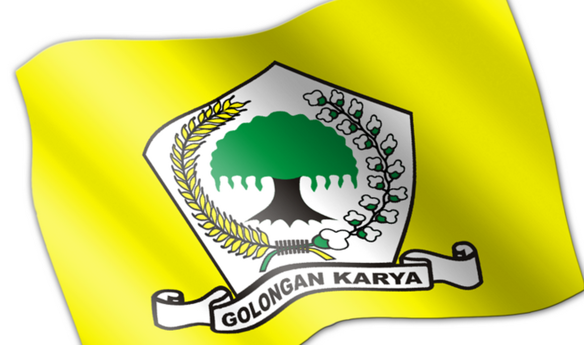 Ilustrasi bendera Partai Golkar (DPRD DIY)