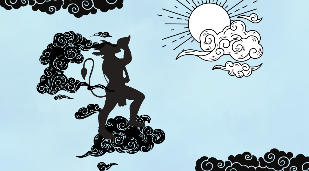 Ilustrasi cerpen lakon wayang Anoman Duta (RADAR MADIUN)