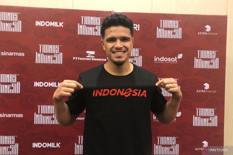Penyerang Timnas Indonesia Ragnar Oratmangoen (ANTARA)