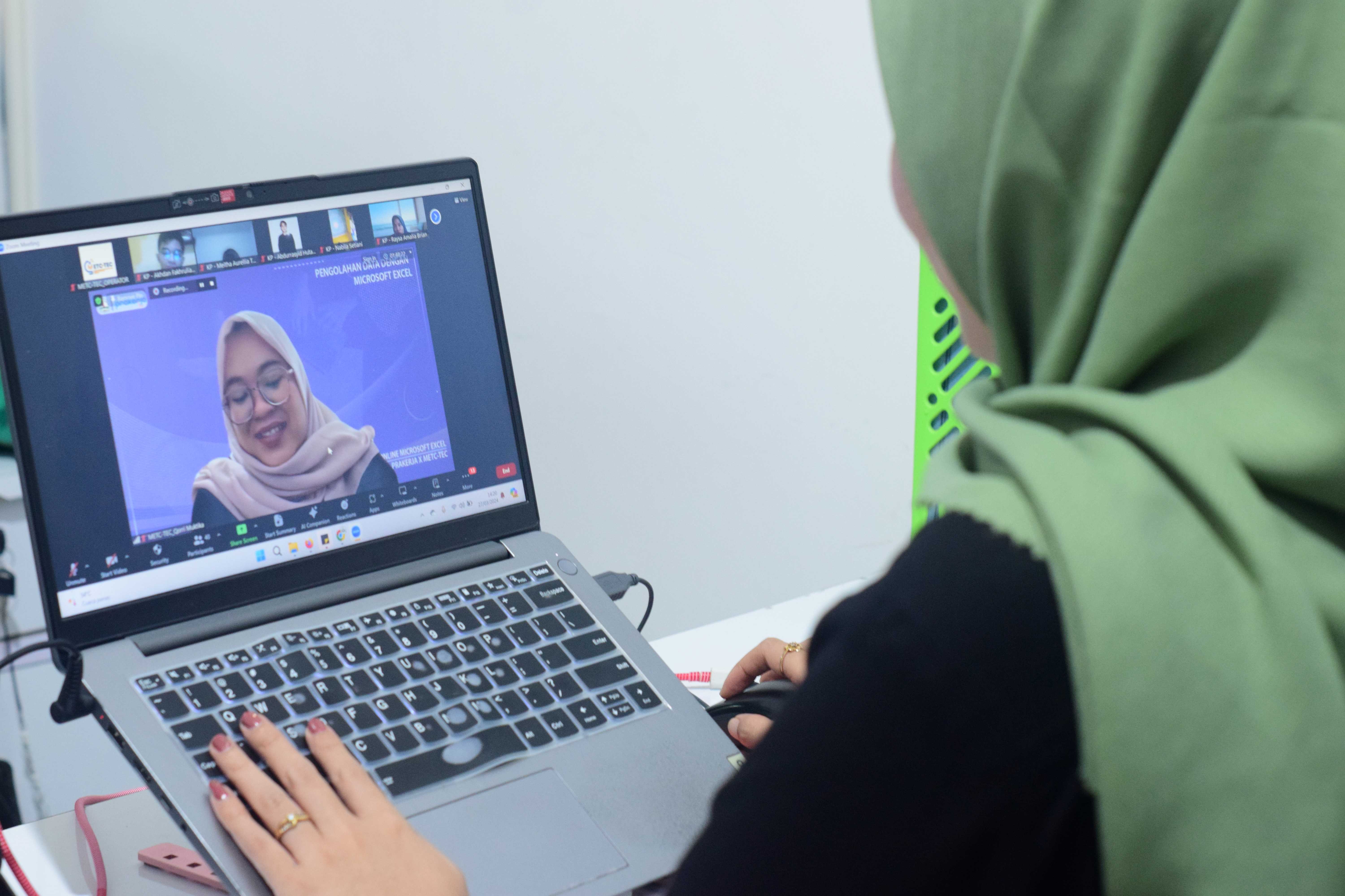 MAKSIMAL: METC-TEC berkomitmen memberikan pelatihan terbaik dalam Program Kartu Prakerja. (ISTIMEWA)