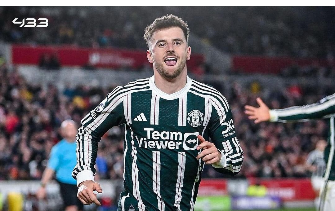 Selebrasi Mason Mount usai mencetak gol.