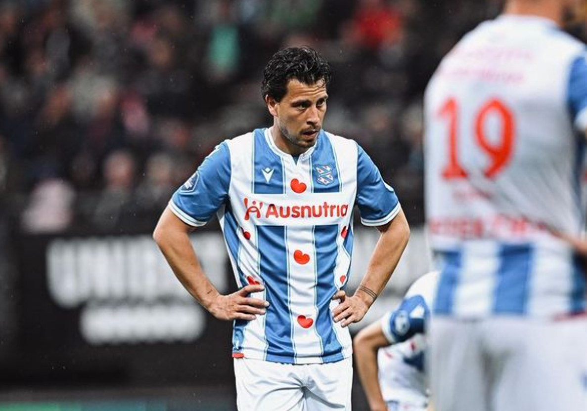 Gelandang SC Heerenveen Thom Haye (IG THOM HAYE)