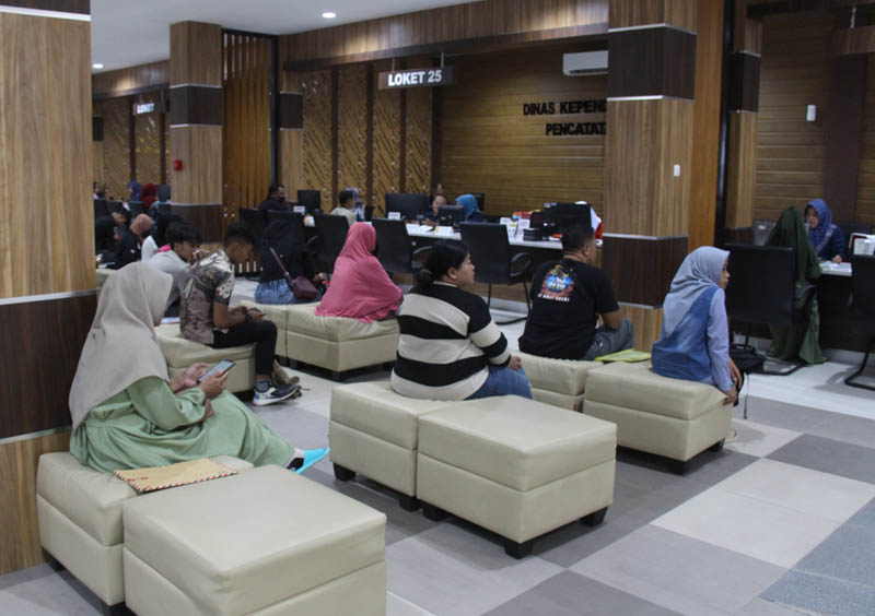 TIDAK LIBUR: MPP Ngawi membuka pelayanan administrasi kependudukan di masa cuti libur Lebaran.