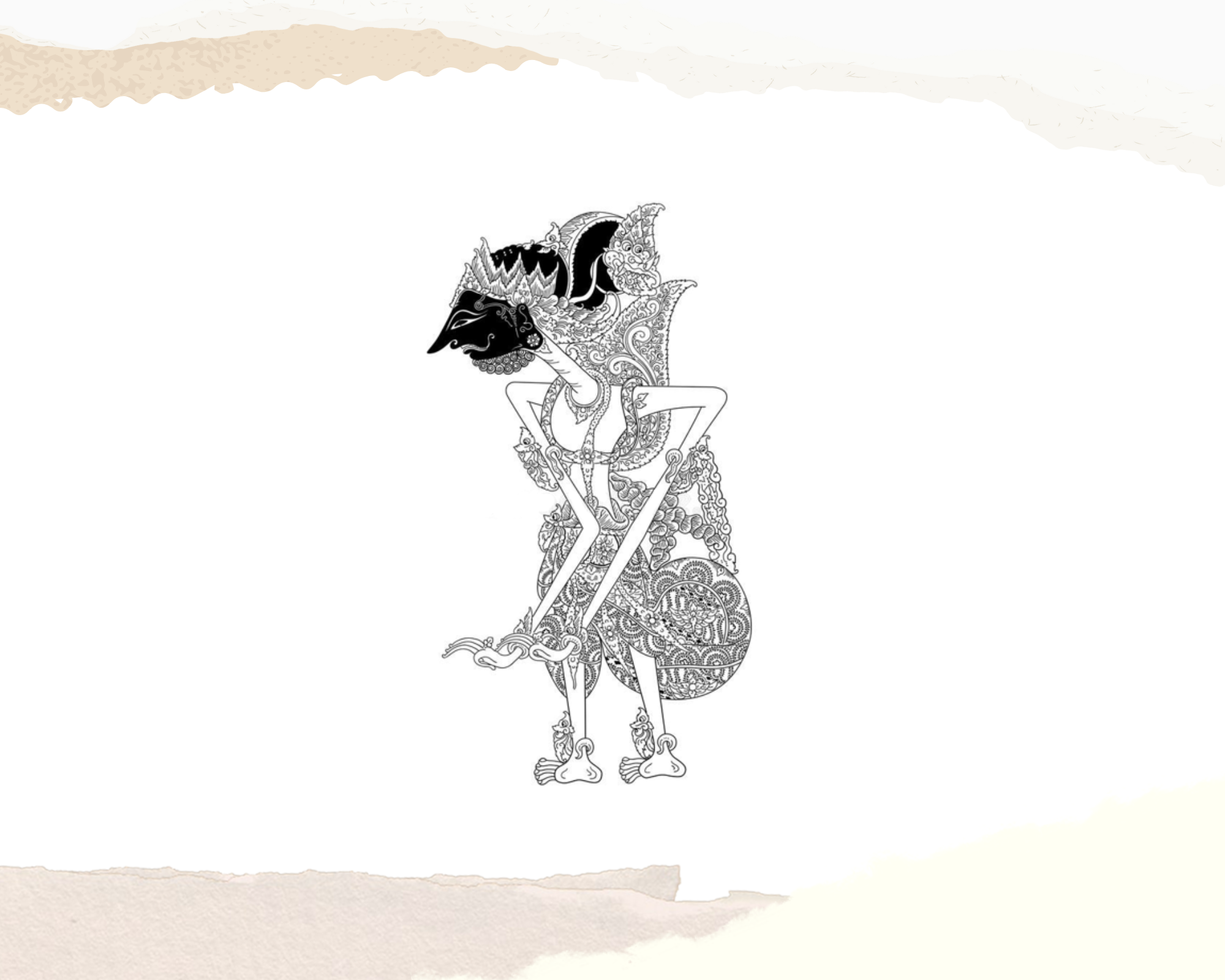 Ilustrasi tokoh wayang Adirata (RADAR MADIUN)