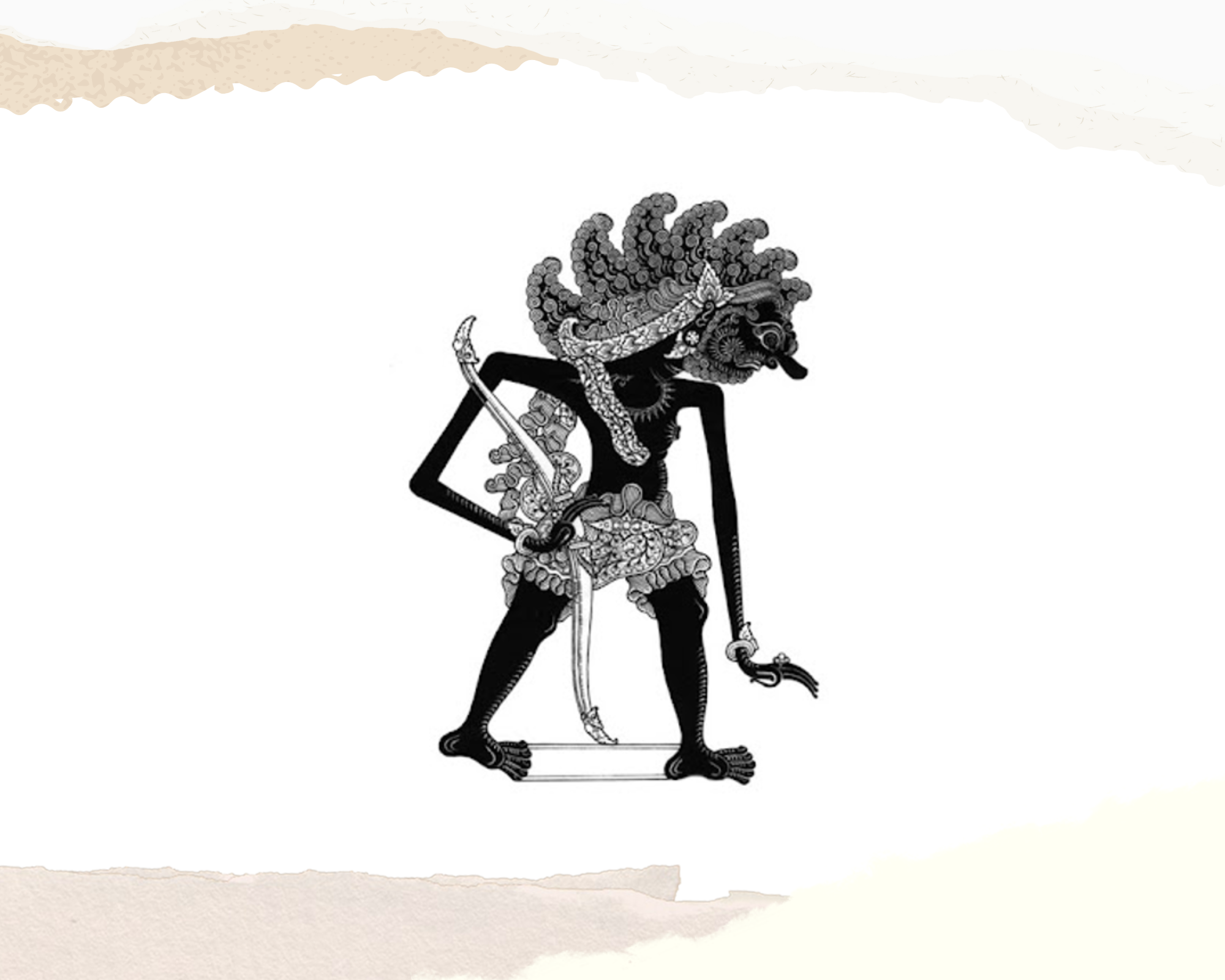 Ilustrasi tokoh wayang Bargawa (RADAR MADIUN)