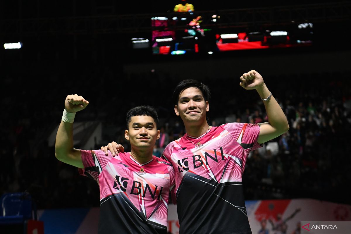 Ganda putra andalan Indonesia, Leo/Daniel.
