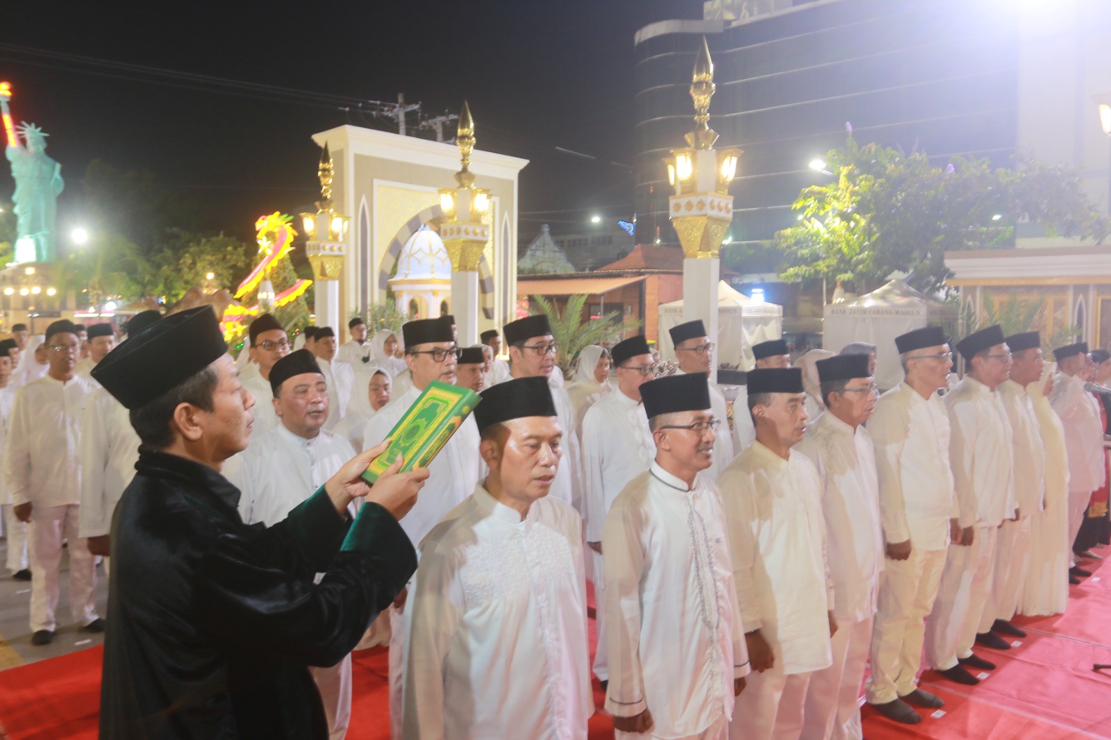 BAKAL ADA LAGI: Suasana mutasi pejabat pemkot pada Maret lalu. Wali Kota Madiun Maidi isyaratkan kebijakan serupa sebelum purnatugas. (DOK/RADAR MADIUN)