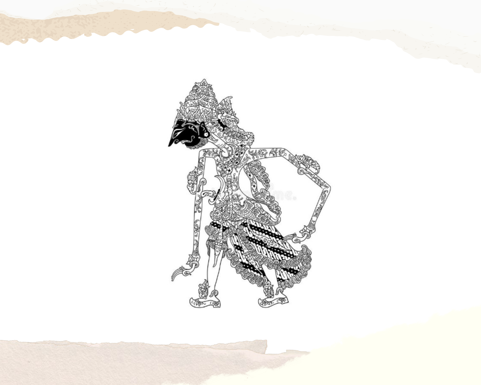 Ilustrasi tokoh wayang Batara Kuwera (RADAR MADIUN)