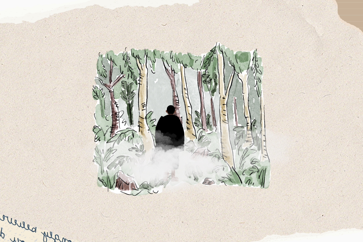 Ilustrasi cerpen lakon wayang (RADAR MADIUN)