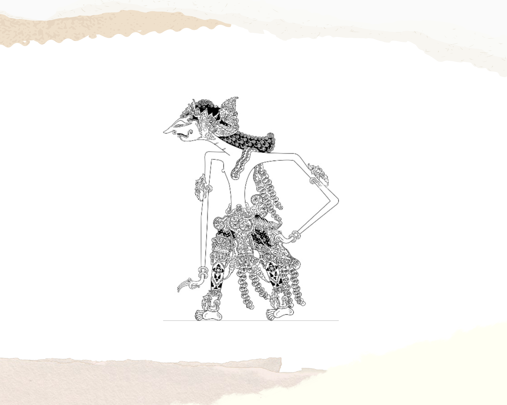 Ilustrasi tokoh wayang Batara Sadana (RADAR MADIUN)