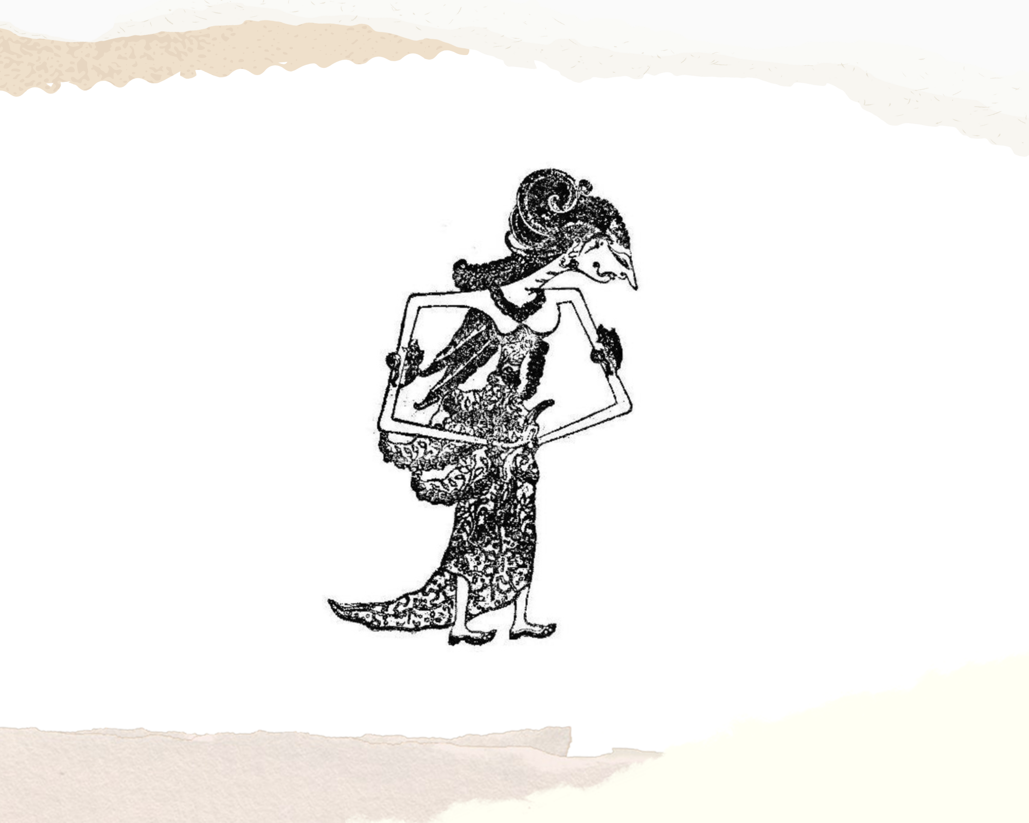 Ilustrasi tokoh wayang Batari Sri (RADAR MADIUN)