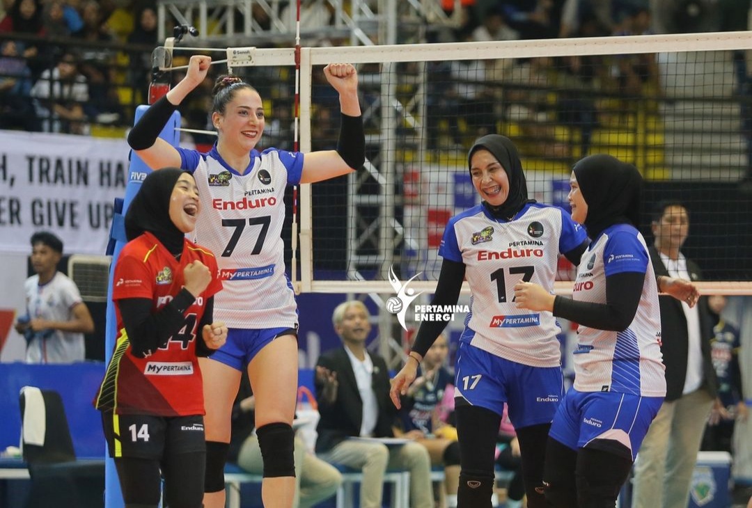 Gia langsung on fire bersama Jakarta  Pertamina.