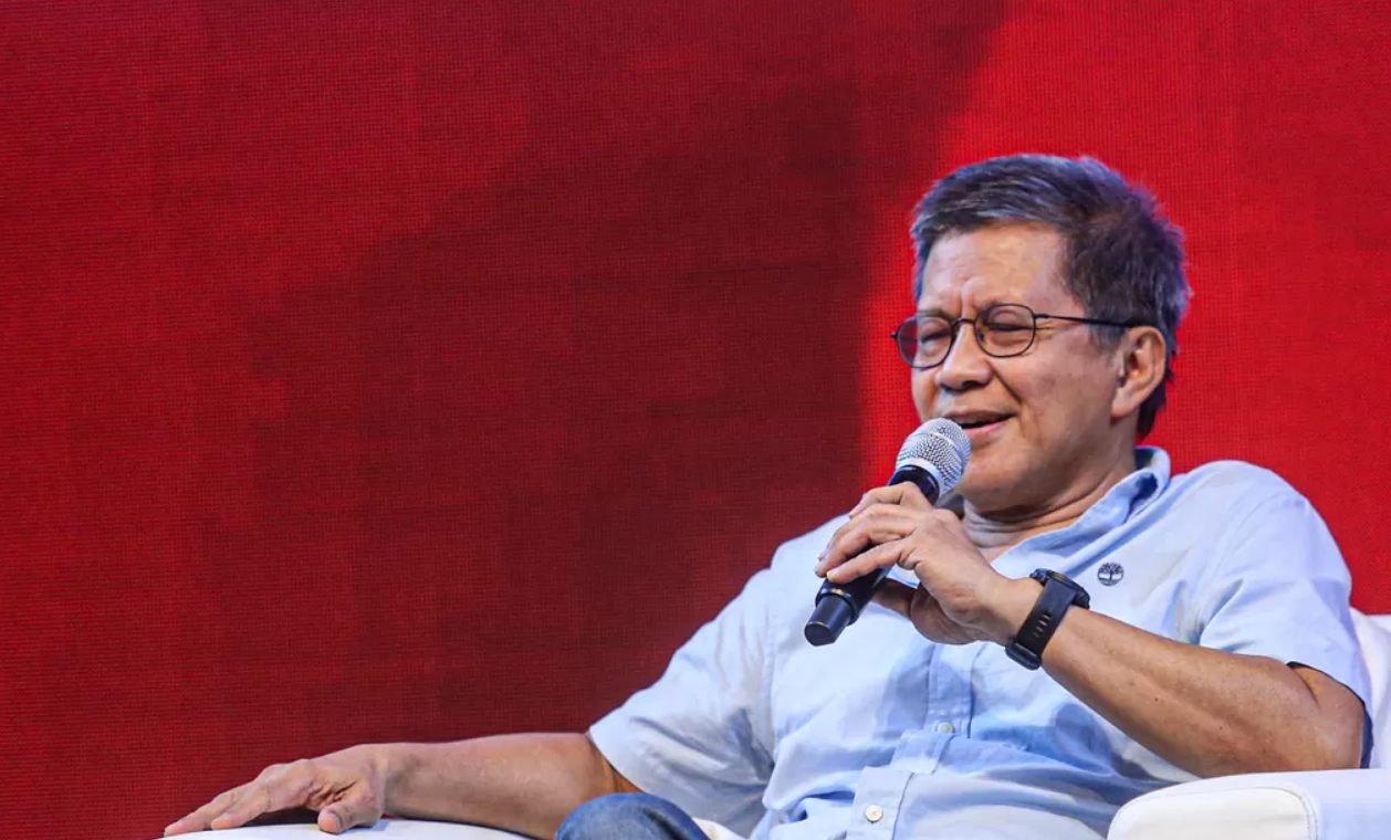Rocky Gerung di sebuah acara (JAWAPOS.COM)