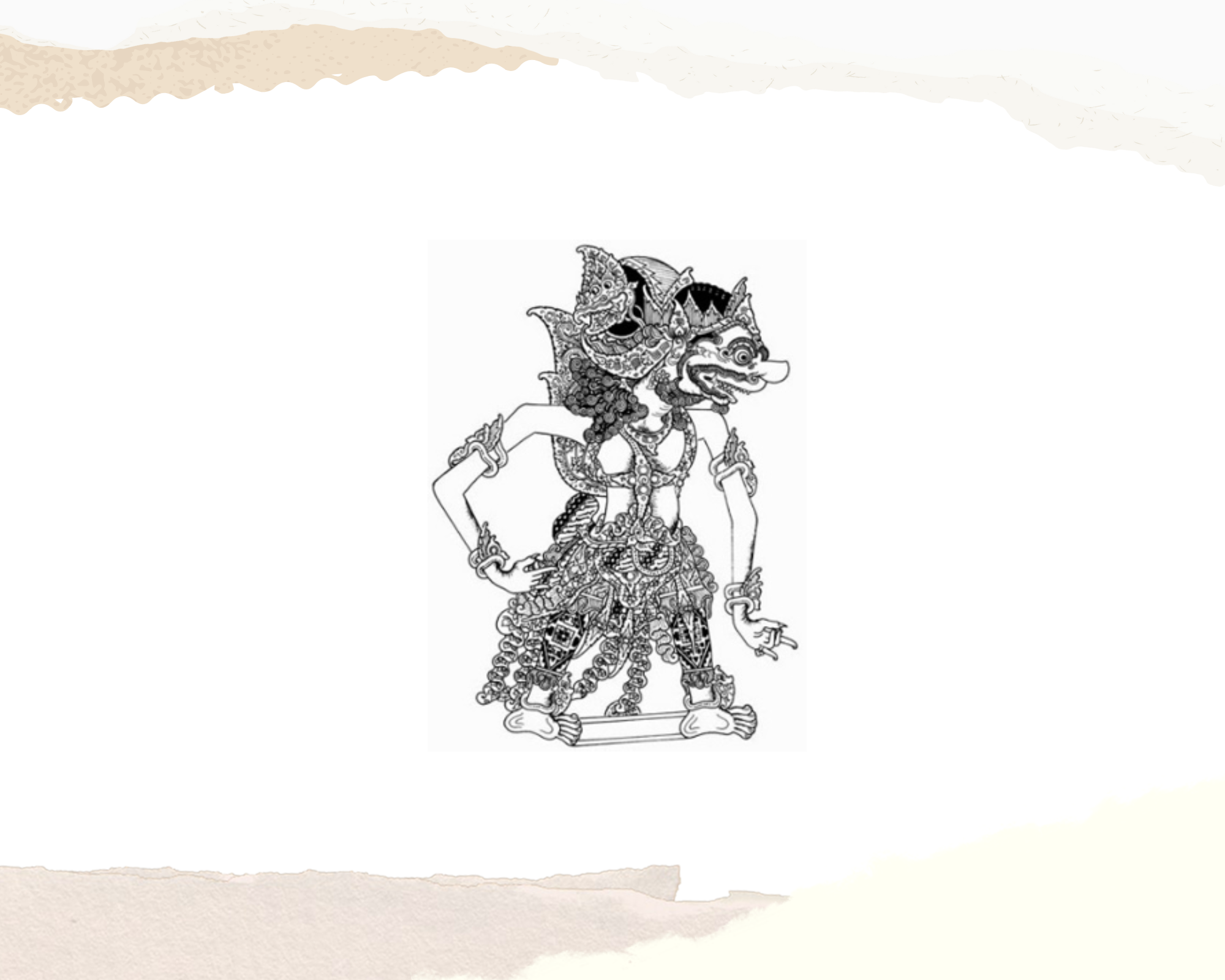 Ilustrasi tokoh wayang Patih Prabakesa (RADAR MADIUN)