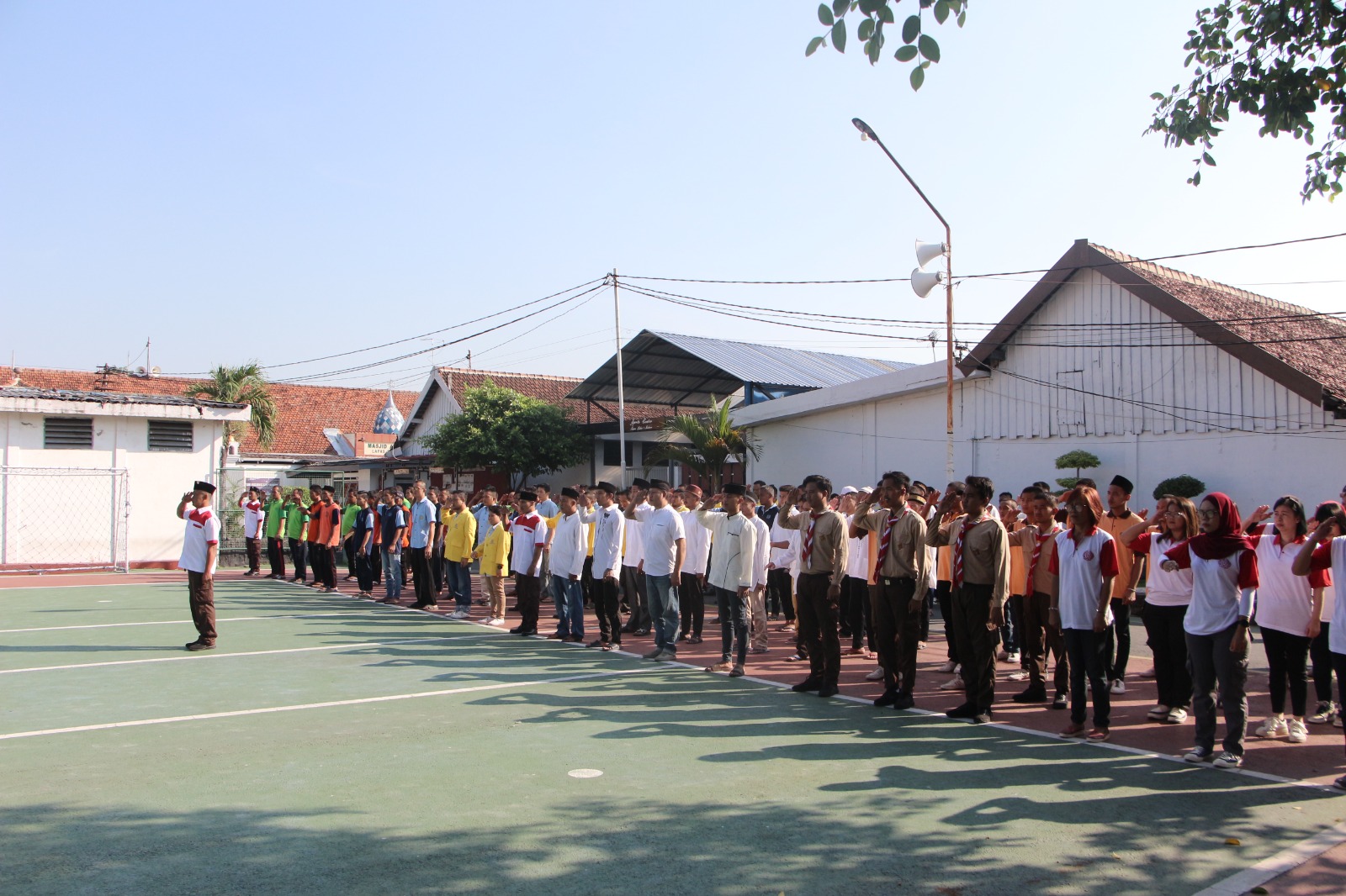 Lapas Kelas I Madiun gelar upacara Hari Kesadaran Berbangsa dan Bernegara.