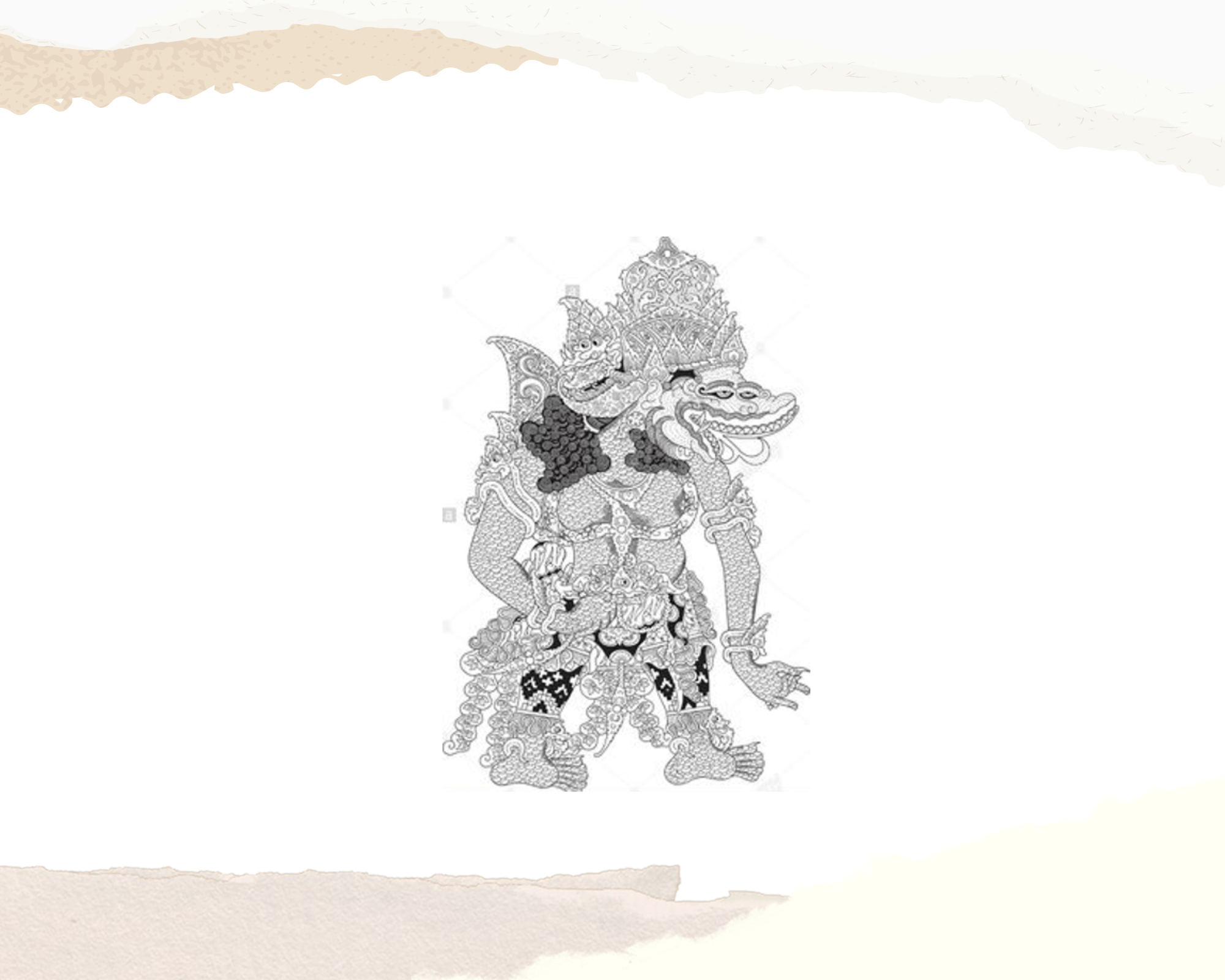 Ilustrasi tokoh wayang Prabu Nagapaya (RADAR MADIUN)