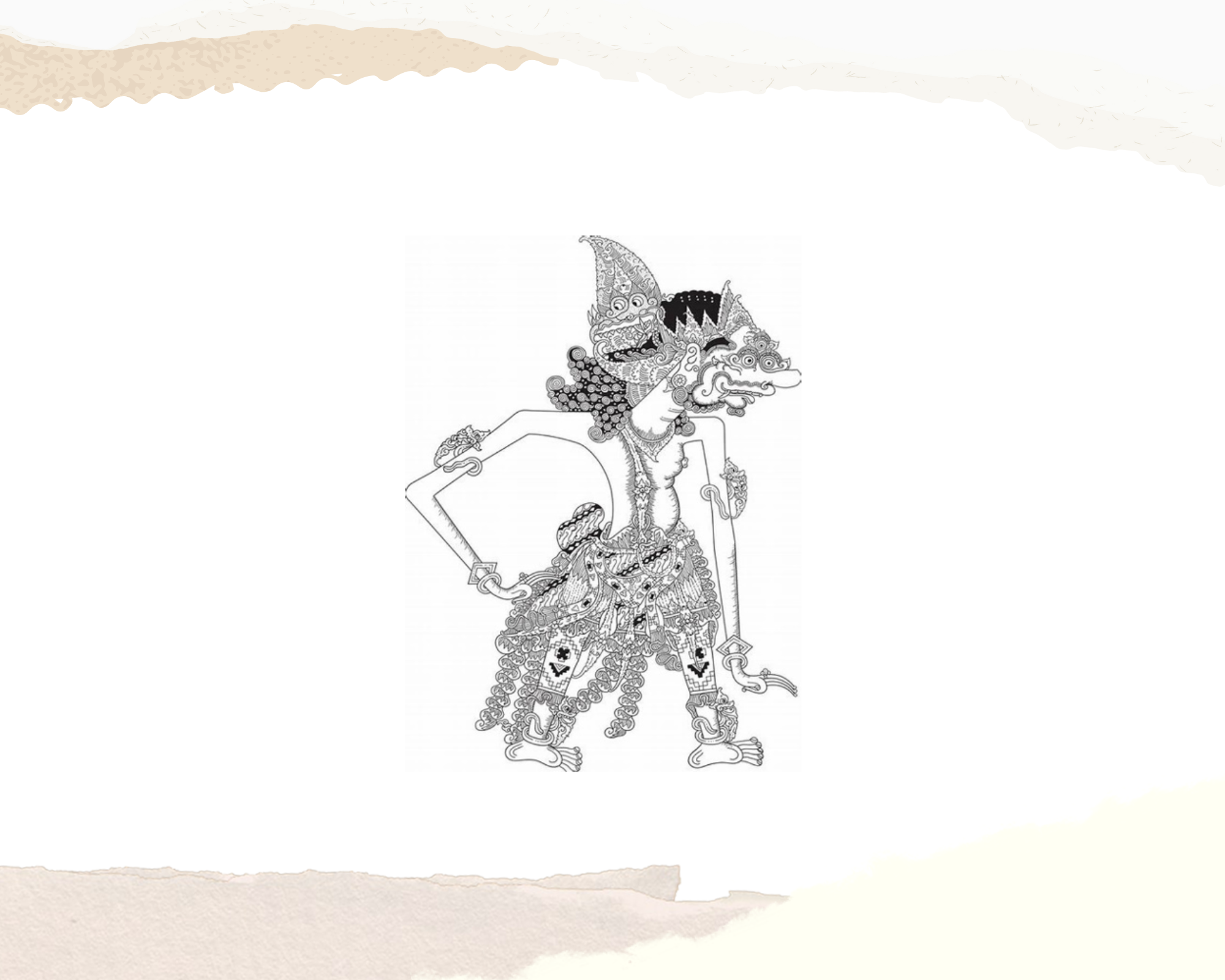 Ilustrasi tokoh wayang Raden Trineta (RADAR MADIUN)