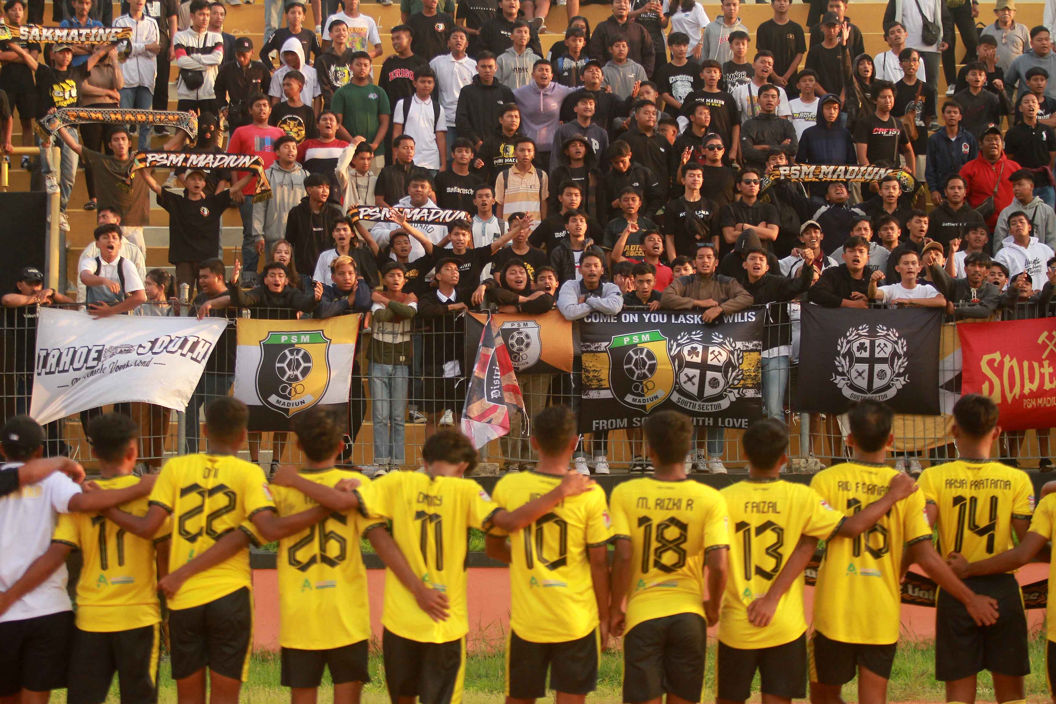 SALAM OLAHRAGA: Perjalanan PSM di Liga 3 2023/2024 selesai di babak 16 besar.&nbsp;(ISTIMEWA/RADAR MADIUN)