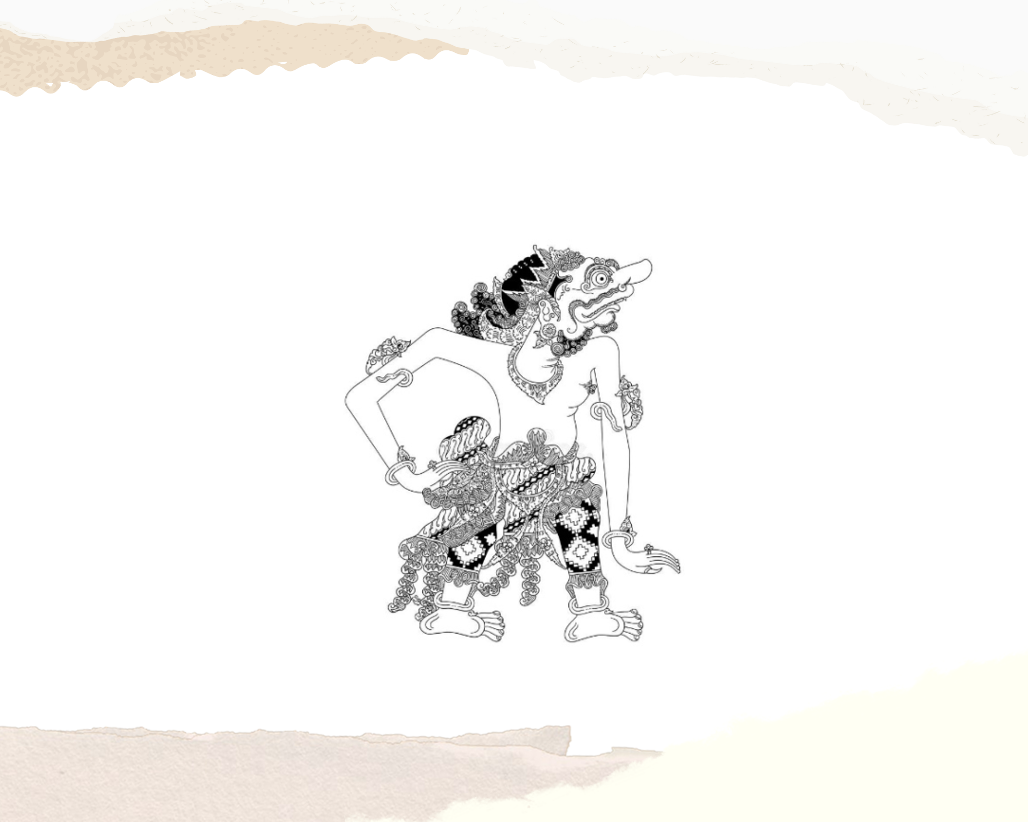 Ilustrasi tokoh wayang Raden Durmagati (RADAR MADIUN)