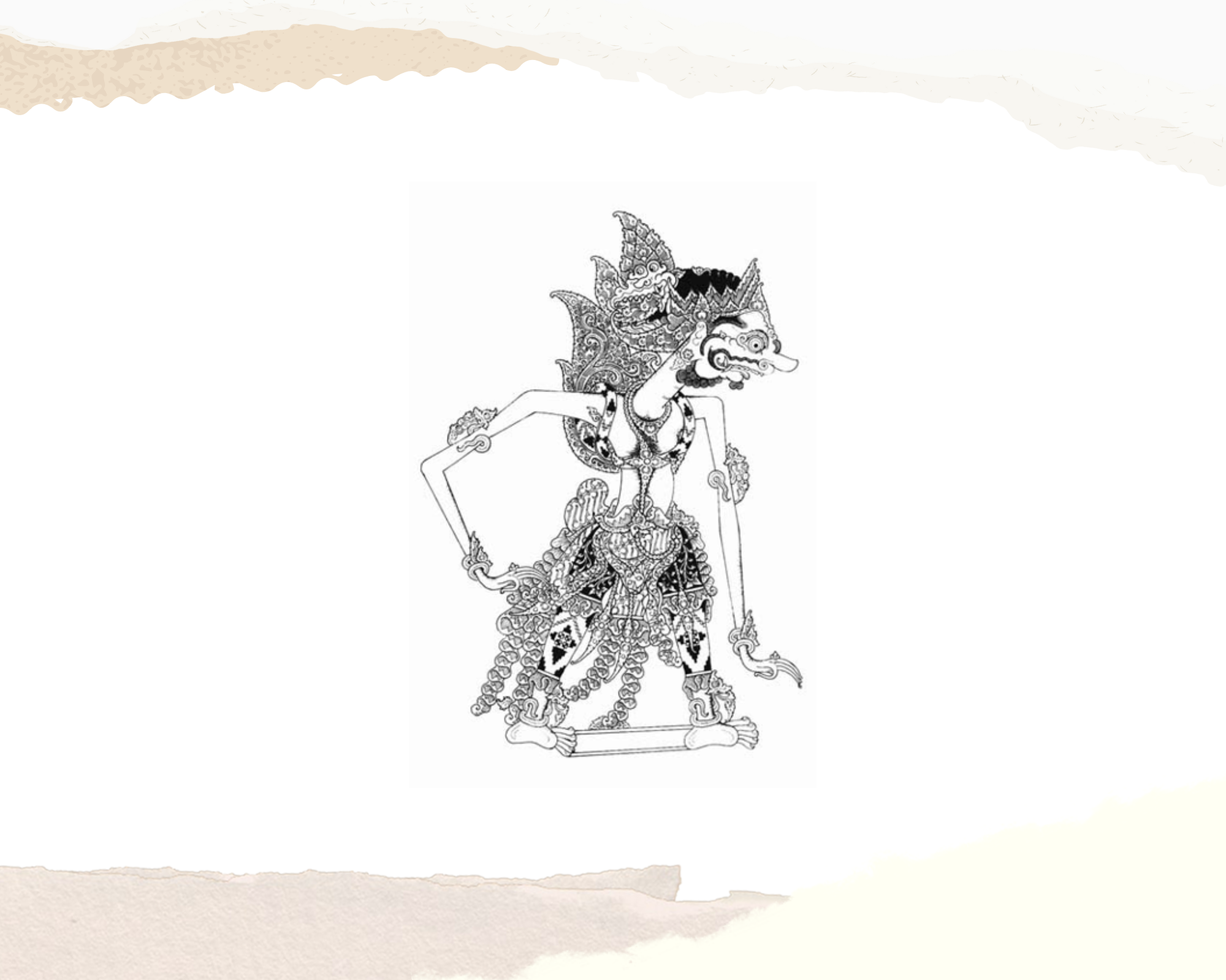 Ilustrasi tokoh wayang Raden Gardapati (RADAR MADIUN)