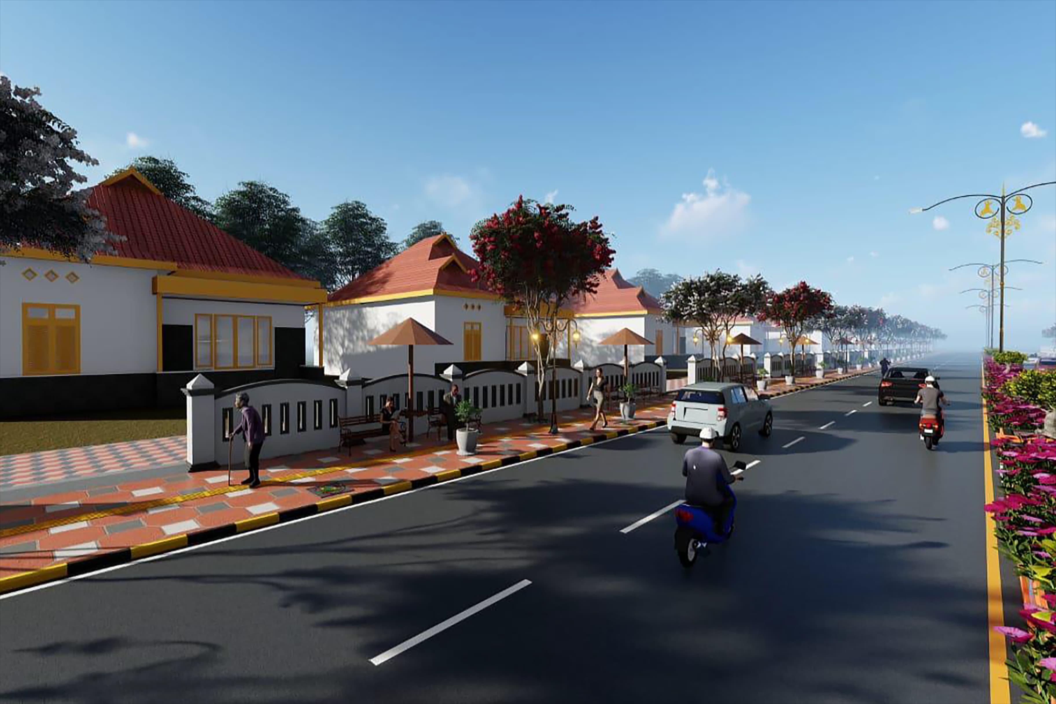 BERSEJARAH: Kawasan heritage di Jalan Yos Sudarso bakal dikembangkan menjadi Madiun Kota Lama.&nbsp;(BAPELITBANGDA KOTA MADIUN)